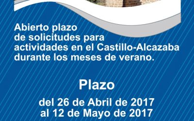 Solicitudes para realizar actividades en el Castillo-Alcazaba