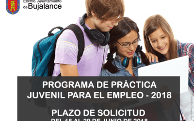 Programa de Práctica Juvenil para el Empleo – 2018