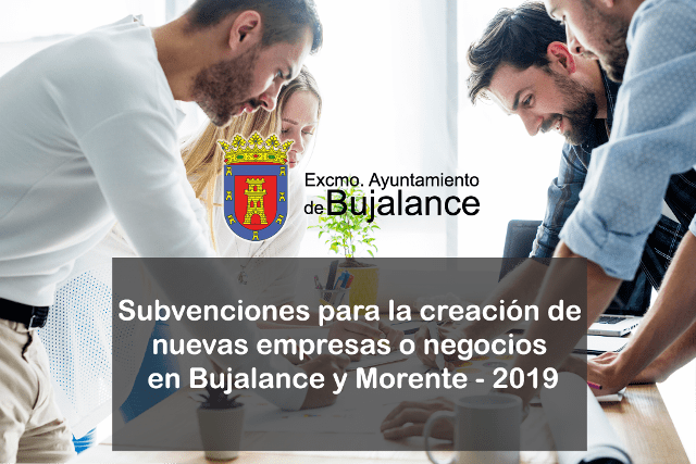 Ayudas a nuevas empresas 2019 - Bujalance y Morente