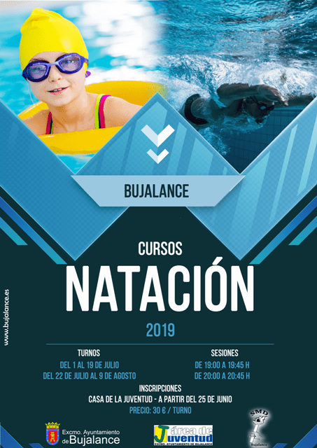 Cursos de Natación 2019 - Bujalance