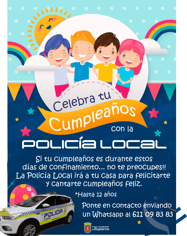 Cumpleaños Policía