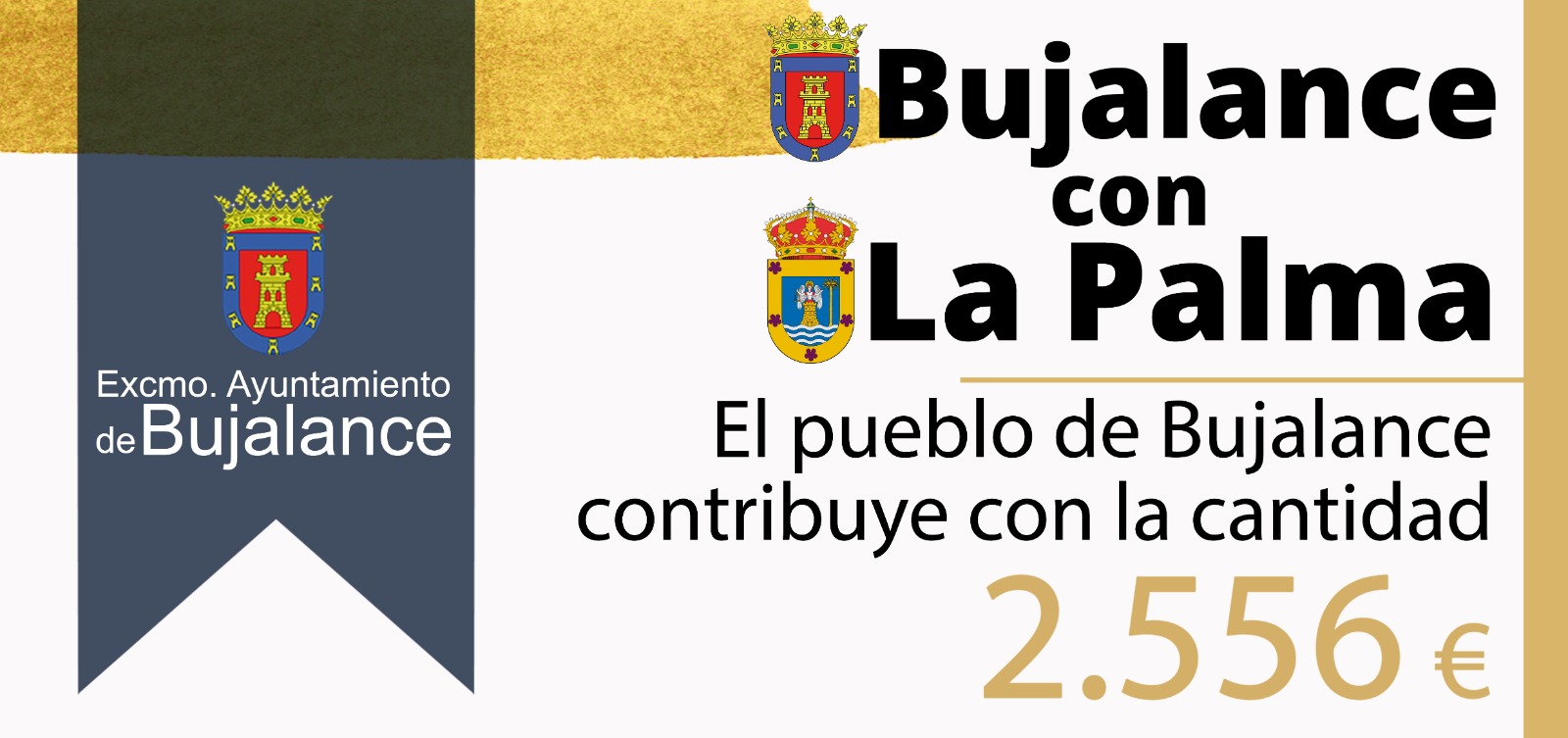 Campaña de apoyo "Bujalance con La Palma"