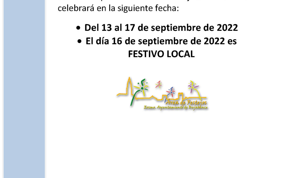 Feria Real de Bujalance 2022