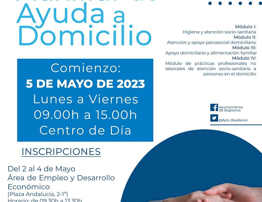 Curso Auxiliar de Ayuda a Domicilio