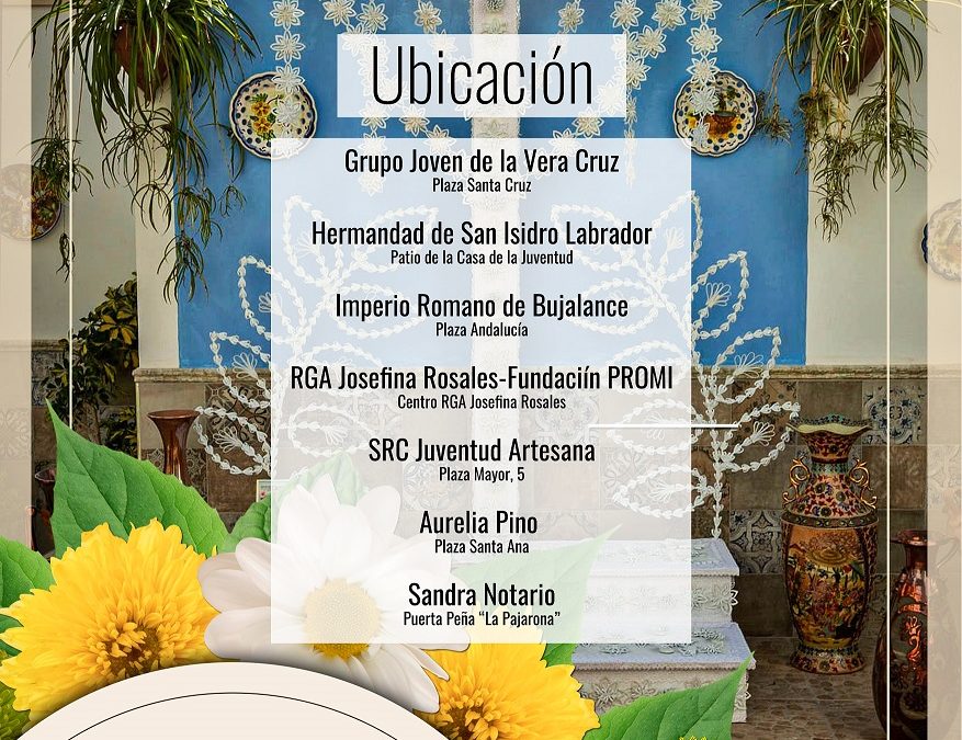 Cruces de Mayo 2023 – Ubicaciones