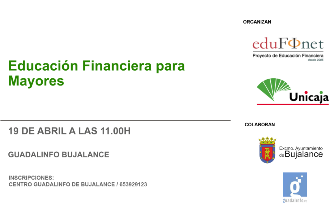 Jornada de Educación Financiera para Mayores